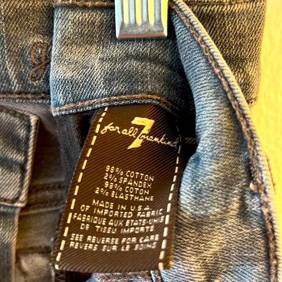 7 Jeans Size 27 Washed out blue - Picture 4 of 5